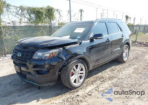 2017 Ford Explorer Sport from USA, damaged, VIN 1FM5K8GT0HGC09557